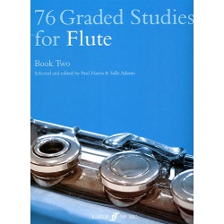 5245. P.Harris : 76 Graded Studies for Flute, Book Two (Faber)