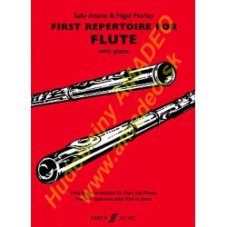 4339. S.Adams, N.Morley : First Repertoire for Flute with Piano (Faber)