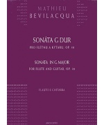 2332. M Bevilacqua : Sonáta in G major for Flute and Guitar, op 38