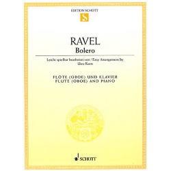 5281. M.Ravel : Bolero - Flöte und Klavier (Schott)