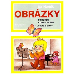 0722. I.Hurník : Obrázky (flauta, klavír)