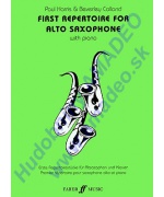4316. P.Harris & B.Calland : First Repertoire for Alto Saxophone with Piano