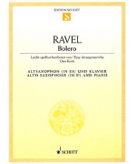 5299. M.Ravel : Bolero - Altosaxophon (in Es) und Klavier (Schott)