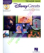 0730. Disney Great for Tenor Sax + CD Accompaniment (Hal Leonard)