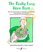 5537. Ch.Gunning : The Really Easy Horn Book in F with Piano Accompaniment (Faber)