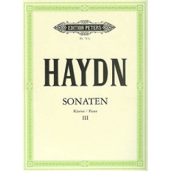 2978. J.Haydn : Sonaten III. (Peters)