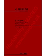 0639. G.Rossini : La danza Tarantella napoletana - Soprano, tenore - Canto e piano (Ricordi)
