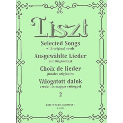 0656. F.Liszt : Selected Songs with Original Words 2 (EMB)