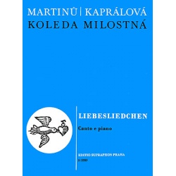 0624. B.Martinů : Koleda milostná