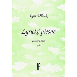 0688. I.Dibák : Lyrické piesne - spev, klavír