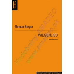 0635. R.Berger : Wiegenlied pre alt a klavír (Hudobný fond)