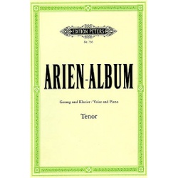 2696. Arien-Album, Voice and Piano - Tenor (Peters)