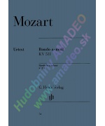 1536. W.A.Mozart : Rondo a-moll KV 511 - Urtext (Henle)