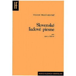 2626. V.F.Bystrý : Slovenské ľudové piesne, spev a klavír