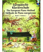 2594. F.Emonts : Europäische Klavierschule Band 2 plus CD