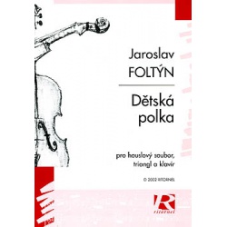 0495. J.Foltýn : Dětská polka pro houslový soubor, triangl a klavír