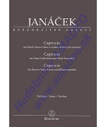 3433. L.Janáček : Capriccio for Piano Left Hand and Wind Ensemble - Score & Parts - Urtext (Bärenreiter)