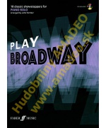 4898. J.Kember : Play Broadway - 10 Classic Showstoppers, Piano Solo + CD (Faber)