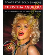 5066. Ch.Aguilera : Songs for Solo Singers, Piano, Voice & Guitar + CD (Wise)
