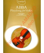 4547. P.Honey : Abba - Playalong for Violin, Ten Classic Hit Songs in Melody Line + CD (Wise)