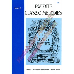 1567. J.Bastien : Favorite Classic Melodies Level 2 (Kjos)