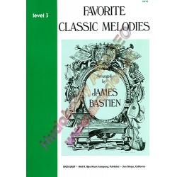 1568. J.Bastien : Favorite Classic Melodies Level 3 (Kjos)