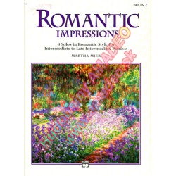 3507. M.Mier : Romantic Impressions. Book 2, Early Intermediate to Pianists (Alfred)