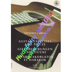 3059. L.Szendrey-Karper : Guitar Exercises and Pieces 6 (EMB)