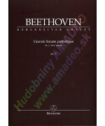 3599. L.van Beethoven : Grande Sonate pathétique in C Minor op.13 - Urtext (Bärenreiter)
